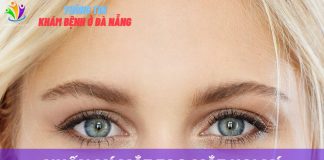 nhấn mi mắt tạo mắt hai mí